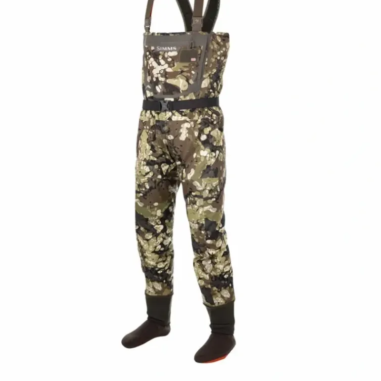 Simms M's G3 Guide Stockingfoot Riparian Camo - Your Premium Fishing Gear Store Rods Lines Baits Accessories* Fishing Line