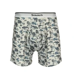 Simms M's Simms Boxer - Rooster Fest Khaki - Your Premium Fishing Gear Store Rods Lines Baits Accessories* Fly Fishing