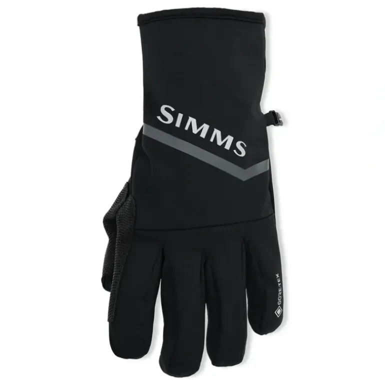 Simms ProDry GORE-TEX Glove + Liner Black - Your Premium Fishing Gear Store Rods Lines Baits Accessories* Fishing Line