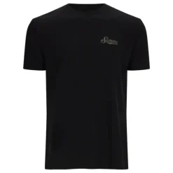 Simms Royal Wulff Fly T-Shirt Black - Your Premium Fishing Gear Store Rods Lines Baits Accessories* Fly Fishing
