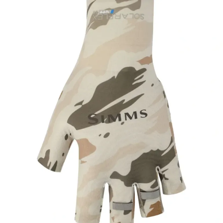 Simms SolarFlex Half-Finger SunGlove Sale - Your Premium Fishing Gear Store Rods Lines Baits Accessories* Shop All
