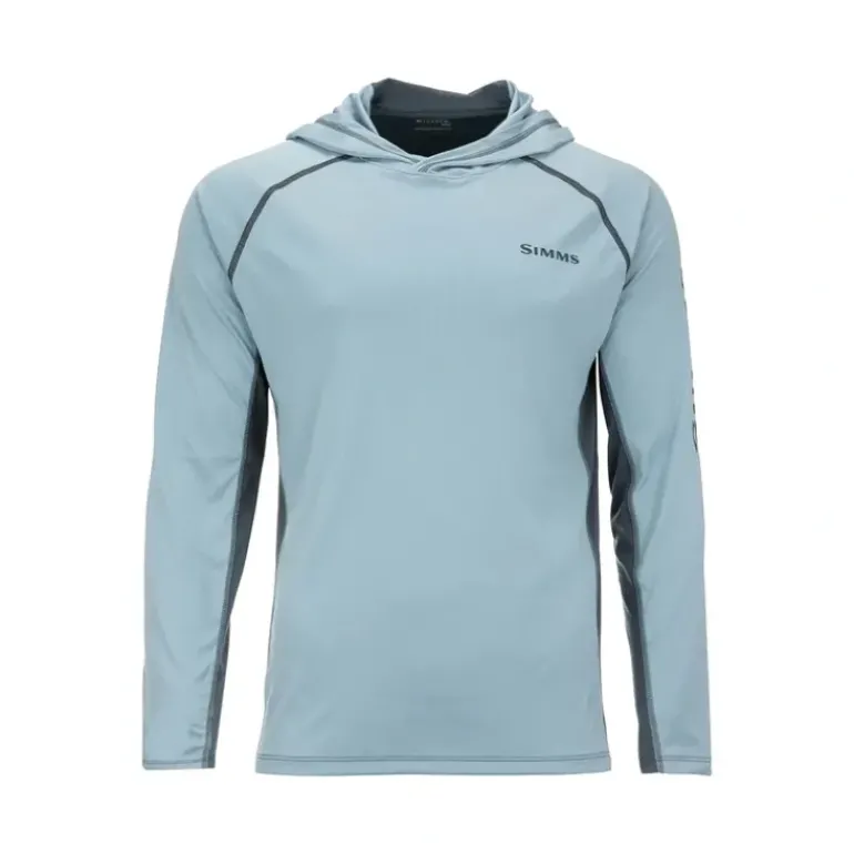 Simms SolarVent Hoody - Steel Blue/Storm - Your Premium Fishing Gear Store Rods Lines Baits Accessories* Shop All