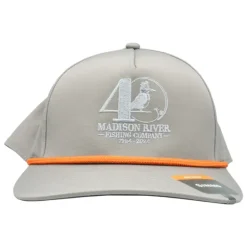 Simms 40th Logo Captain's Cap Slate - Your Premium Fishing Gear Store Rods Lines Baits Accessories* Shop All