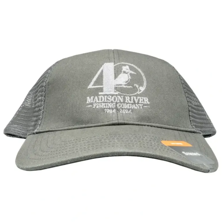Simms 40th Logo Trucker Carbon - Your Premium Fishing Gear Store Rods Lines Baits Accessories* Shop All