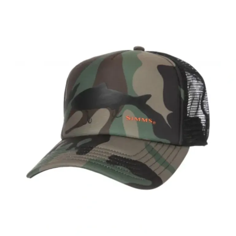Simms Throwback Trucker - Your Premium Fishing Gear Store Rods Lines Baits Accessories* Shop All