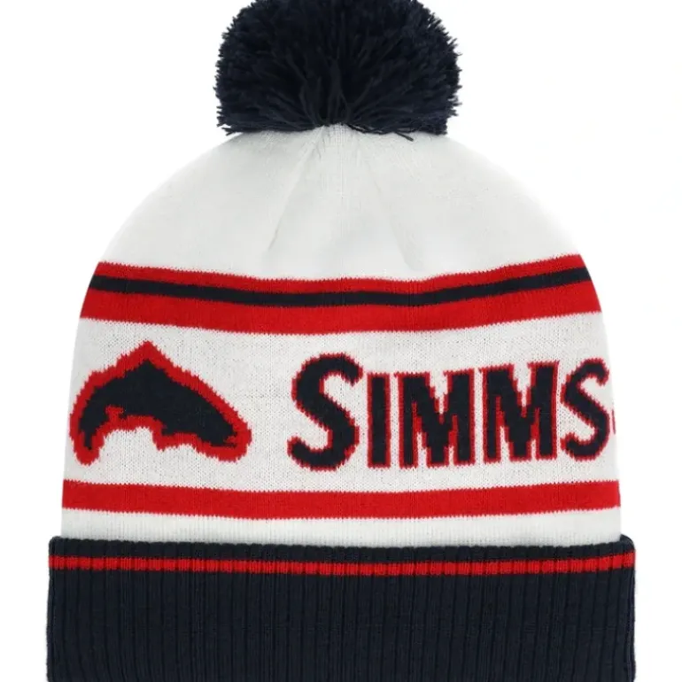 Simms Tip-Up Pom Beanie Sale - Your Premium Fishing Gear Store Rods Lines Baits Accessories* Shop All