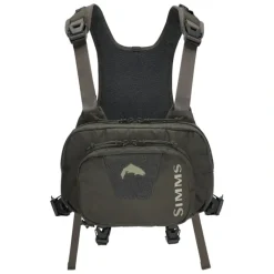 Simms Tributary Hybrid Chest Pack Basalt - Your Premium Fishing Gear Store Rods Lines Baits Accessories* Fishing Line
