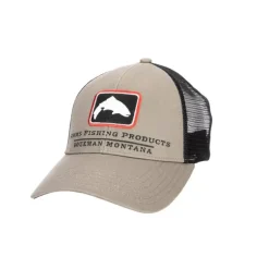 Simms Trout Icon Trucker Tan - Your Premium Fishing Gear Store Rods Lines Baits Accessories* Shop All