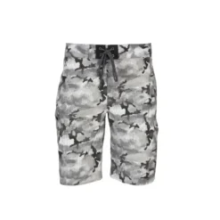 Simms Tumunu Board Short - Hex Flo Camo Steel - Your Premium Fishing Gear Store Rods Lines Baits Accessories* Fly Fishing
