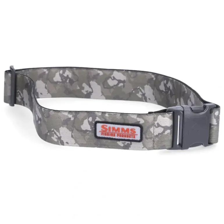 Simms Wading Belt - 2"" Regiment Camo Olive Drab - Your Premium Fishing Gear Store Rods Lines Baits Accessories* Shop All