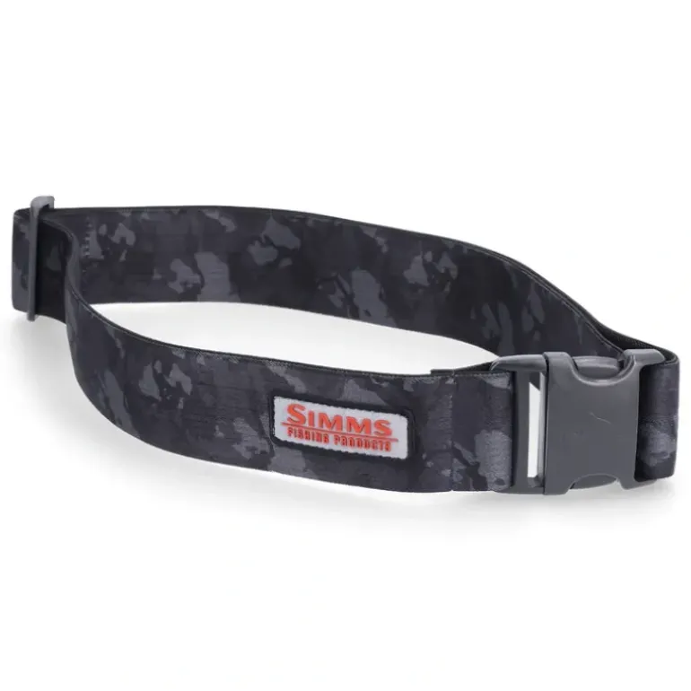 Simms Wading Belt - 2" Regiment Camo Carbon - Your Premium Fishing Gear Store Rods Lines Baits Accessories* Shop All