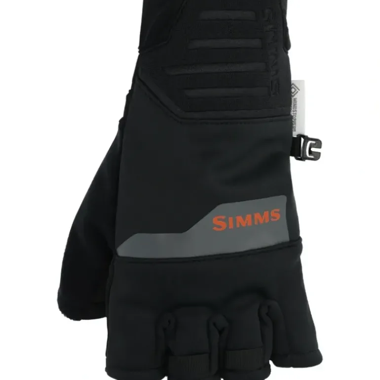 Simms Windstopper Half-Finger Glove - Your Premium Fishing Gear Store Rods Lines Baits Accessories* Fishing Line