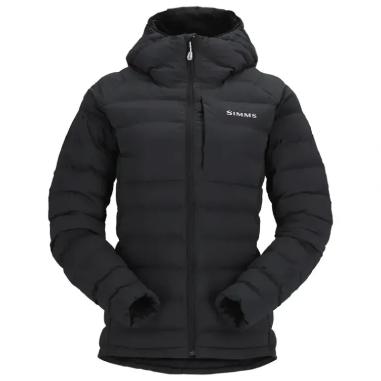 Simms Women's ExStream Insulated Hoody Black - Your Premium Fishing Gear Store Rods Lines Baits Accessories* Shop All