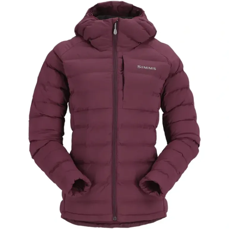 Simms Womens ExStream Insulated Hoody Mulberry - Your Premium Fishing Gear Store Rods Lines Baits Accessories* Shop All