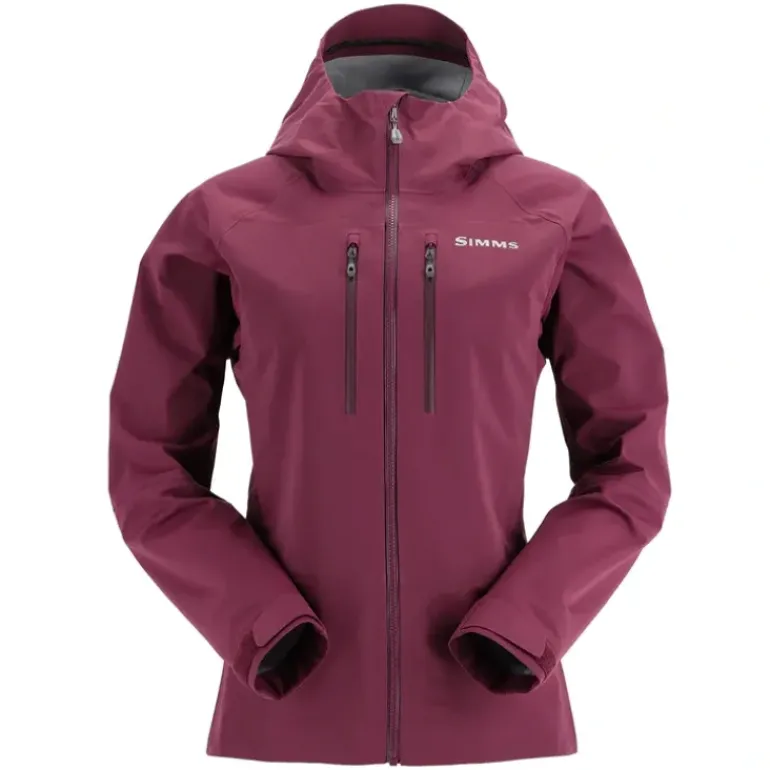 Simms Womens Freestone Jacket Mulberry - Your Premium Fishing Gear Store Rods Lines Baits Accessories* Fishing Line
