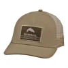 Simms Women's Patch Trucker Hat - Coffee - Your Premium Fishing Gear Store Rods Lines Baits Accessories* Shop All