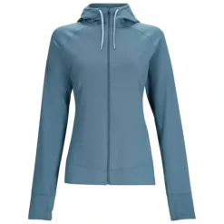 Simms Womens SolarFlex Hoody Full-Zip Neptune Large - Your Premium Fishing Gear Store Rods Lines Baits Accessories* Shop All
