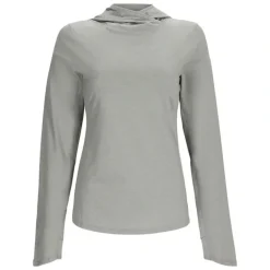 Simms Women's SolarFlex Hoody Cinder Heather - Your Premium Fishing Gear Store Rods Lines Baits Accessories* Shop All