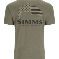 Simms Wooden Flag Trout T-Shirt Sale - Your Premium Fishing Gear Store Rods Lines Baits Accessories* Shop All