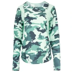 Simms Womens SolarVent Crew - Woodland Camo Avalon - Your Premium Fishing Gear Store Rods Lines Baits Accessories* Shop All
