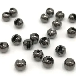 Slotted Tungsten Beads - Black - Your Premium Fishing Gear Store Rods Lines Baits Accessories* Shop All