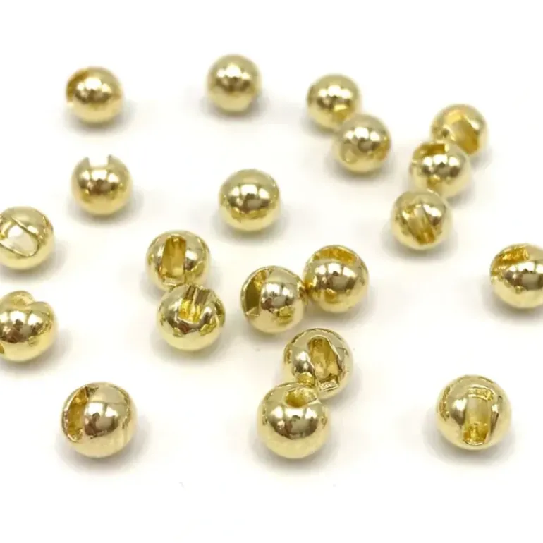 Slotted Tungsten Beads - Gold - Your Premium Fishing Gear Store Rods Lines Baits Accessories* Shop All