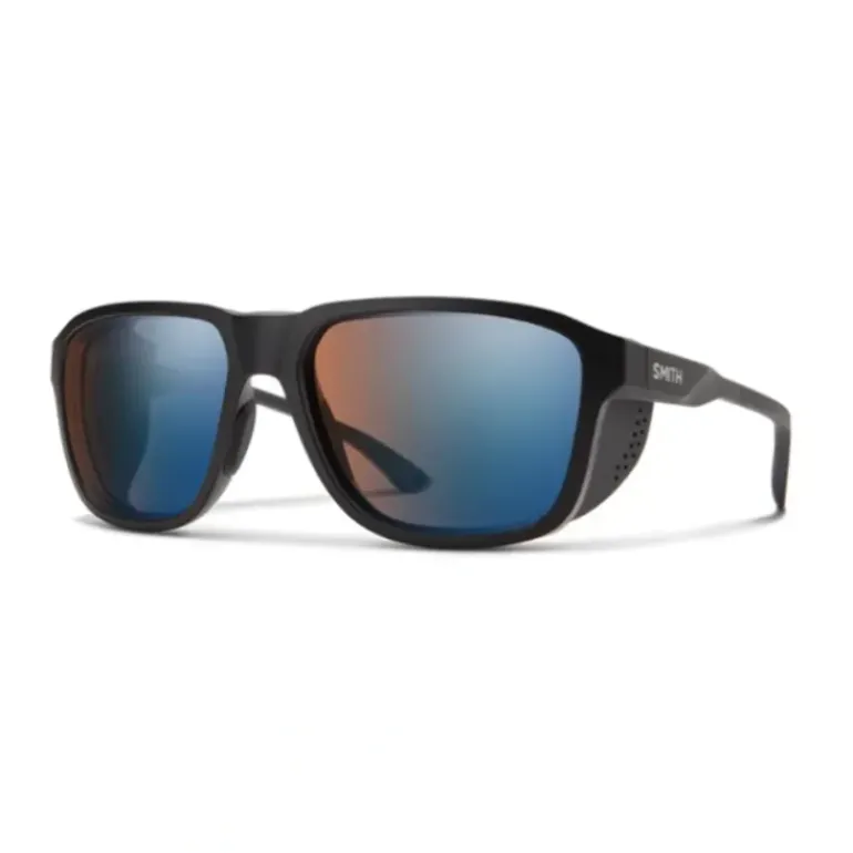 Smith Embark Sunglasses Matte Black ChromaPop Glacier Photochromic Copper Blue Mirror - Your Premium Fishing Gear Store Rods Lines Baits Accessories* Shop All