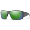 Smith Guide's Choice Sunglasses Matte Cement ChromaPop Polarized Green Mirror - Your Premium Fishing Gear Store Rods Lines Baits Accessories* Shop All
