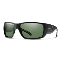 Smith Transfer XL ChromaPop Polarized Green Gray Matte Black - Your Premium Fishing Gear Store Rods Lines Baits Accessories* Shop All