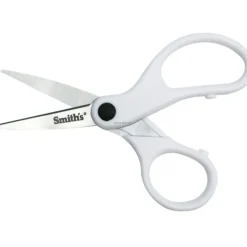 Smith's Stainless Scissors, White, 3" - Your Premium Fishing Gear Store Rods Lines Baits Accessories* Fishing Line
