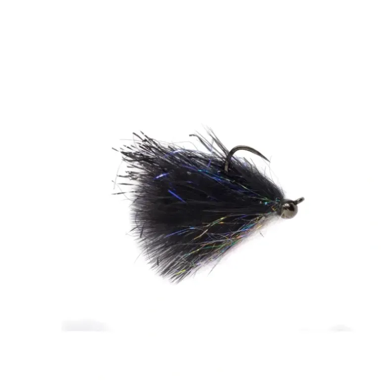 Smokeshow Minnow Black Barbless - Your Premium Fishing Gear Store Rods Lines Baits Accessories* Shop All