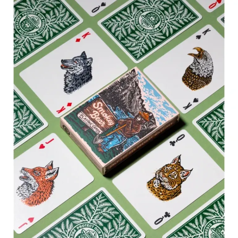 Smokey Bear Playing Cards - Your Premium Fishing Gear Store Rods Lines Baits Accessories* Shop All