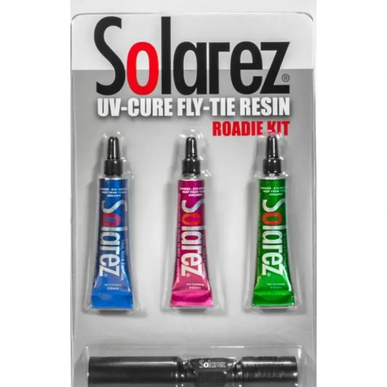 Solarez UV Resin Roadie 3 Pack Kit - Your Premium Fishing Gear Store Rods Lines Baits Accessories* Fly Fishing