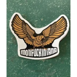 Statriot Designs Monfuckintana Eagle Sticker - Your Premium Fishing Gear Store Rods Lines Baits Accessories* Shop All