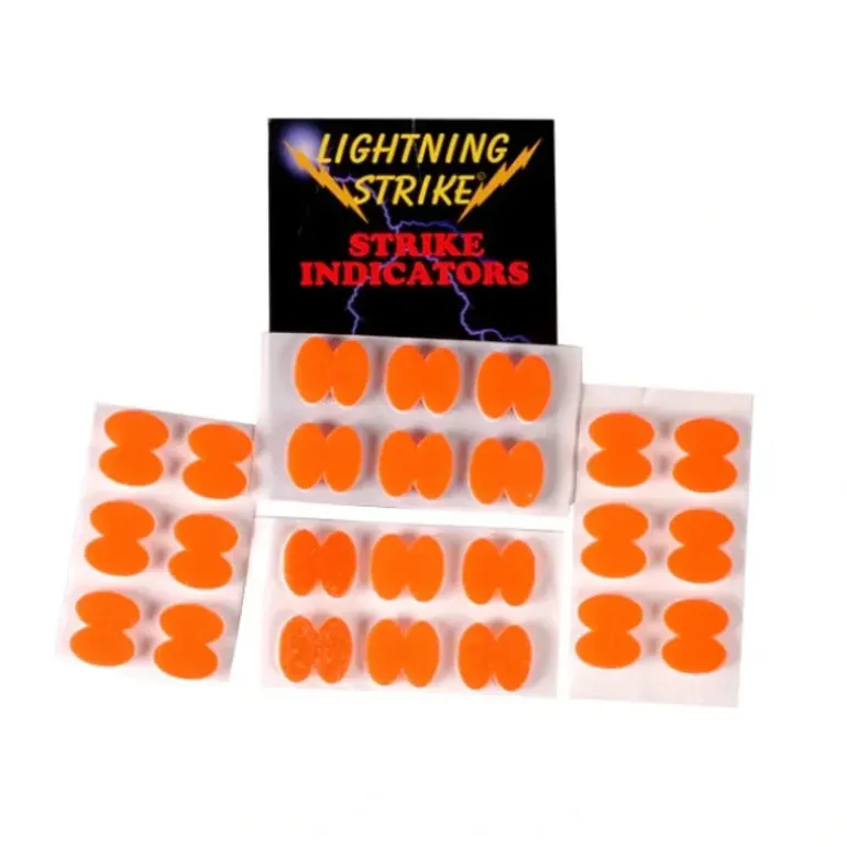 STICK-ON INDICATORS FL.ORANGE - Your Premium Fishing Gear Store Rods Lines Baits Accessories* Shop All