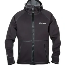 Stormr Men's Typhoon Jacket, Black - Your Premium Fishing Gear Store Rods Lines Baits Accessories* Fishing Line