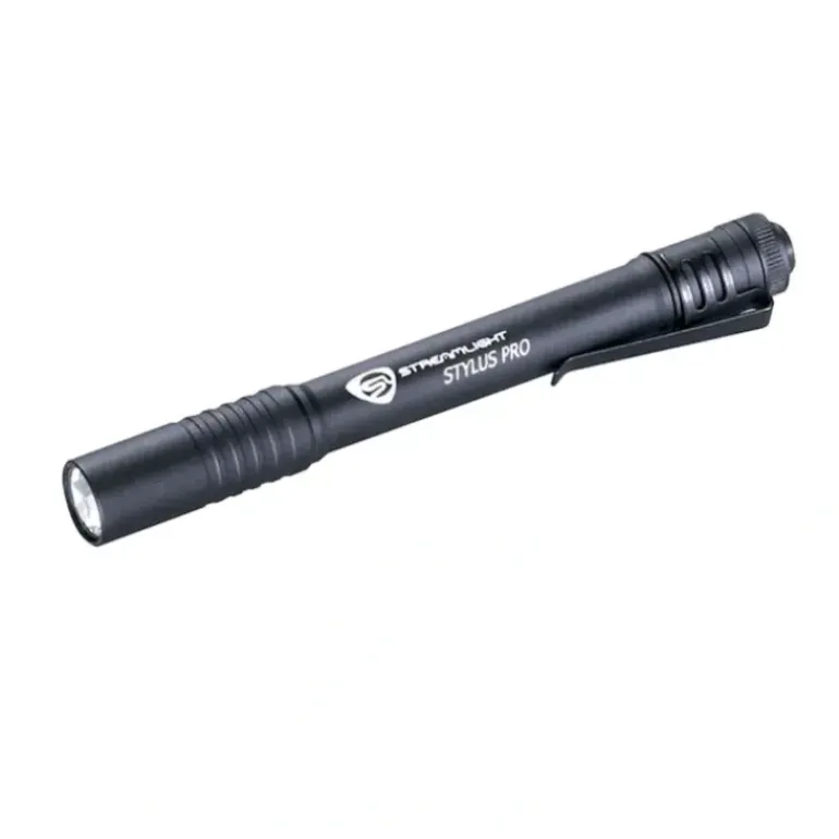Streamlight Stylus Pro Black Flashlight, Black - Your Premium Fishing Gear Store Rods Lines Baits Accessories* Shop All