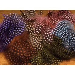 Strung Guinea Feathers - Your Premium Fishing Gear Store Rods Lines Baits Accessories* Shop All