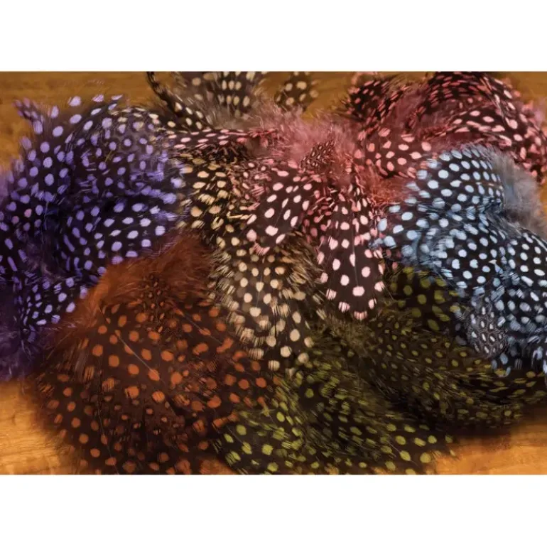 Strung Guinea Feathers - Your Premium Fishing Gear Store Rods Lines Baits Accessories* Shop All