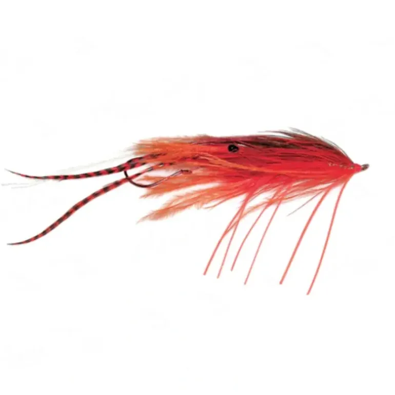 Stu's Stinger Prawn - Orange - Your Premium Fishing Gear Store Rods Lines Baits Accessories* Shop All