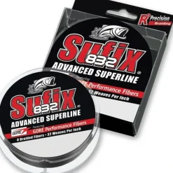 Sufix 832 Advanced Superline Yellow 150 Yards - Your Premium Fishing Gear Store Rods Lines Baits Accessories* Fishing Line