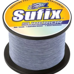 Sufix Superior Monofilament Line 50lb 2405yd Smoke Blue 2.2lb - Your Premium Fishing Gear Store Rods Lines Baits Accessories* Fishing Line