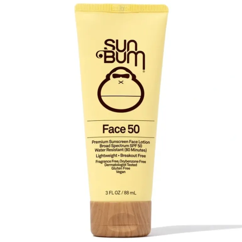Sun Bum SPF 50 Clear Face Sunscreen Lotion 3oz - Your Premium Fishing Gear Store Rods Lines Baits Accessories* Shop All