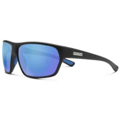 Suncloud Boone Sunglasses Matte Black Polar Blue Mirror - Your Premium Fishing Gear Store Rods Lines Baits Accessories* Shop All