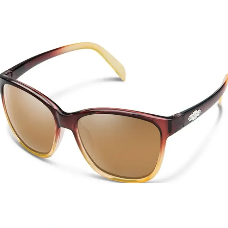 Suncloud Dawson Sunglasses Brown Fade/Sienna Mirror - Your Premium Fishing Gear Store Rods Lines Baits Accessories* Shop All