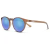 Suncloud Metric Sunglasses Transparent Brown Polarized Blue Mirror - Your Premium Fishing Gear Store Rods Lines Baits Accessories* Shop All