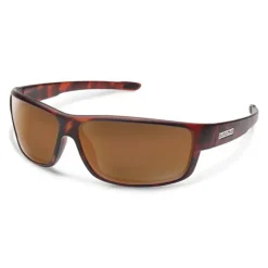 Suncloud Voucher Sunglasses Matte Tortoise Polarized Brown - Your Premium Fishing Gear Store Rods Lines Baits Accessories* Shop All