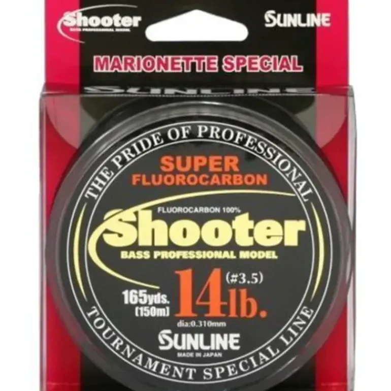 Sunline Shooter Marionette Special 100% Fluorocarbon Line, 165yd - Your Premium Fishing Gear Store Rods Lines Baits Accessories* Bait