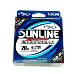 Sunline Super Flurocarbon Fishing Line 20lb 200yd Clear - Your Premium Fishing Gear Store Rods Lines Baits Accessories* Fishing Line