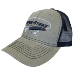 Super Strike Trucker Hat Olive/Black-mesh - Your Premium Fishing Gear Store Rods Lines Baits Accessories* Shop All